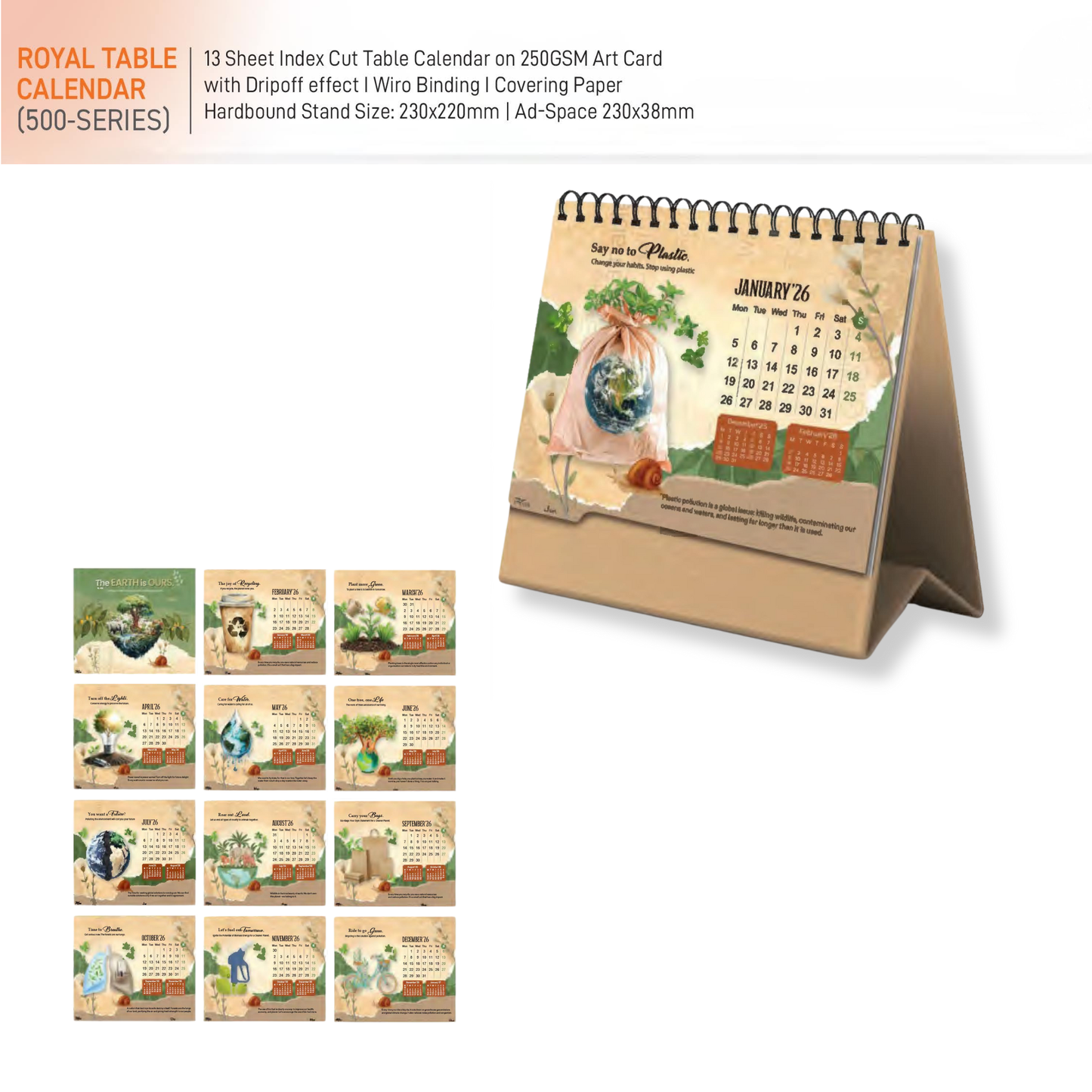 Royal Table Calendar