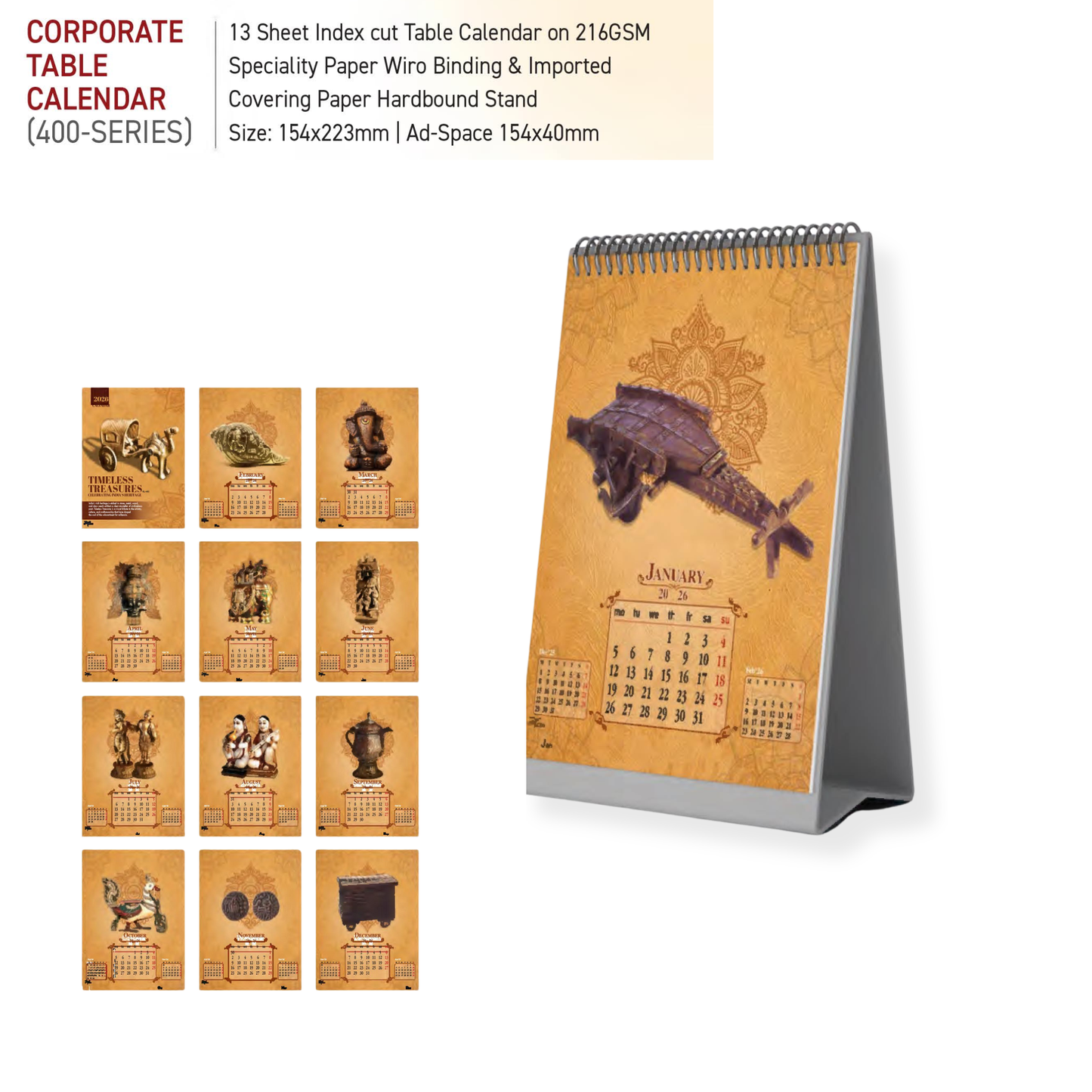 Corporate Table Calendar