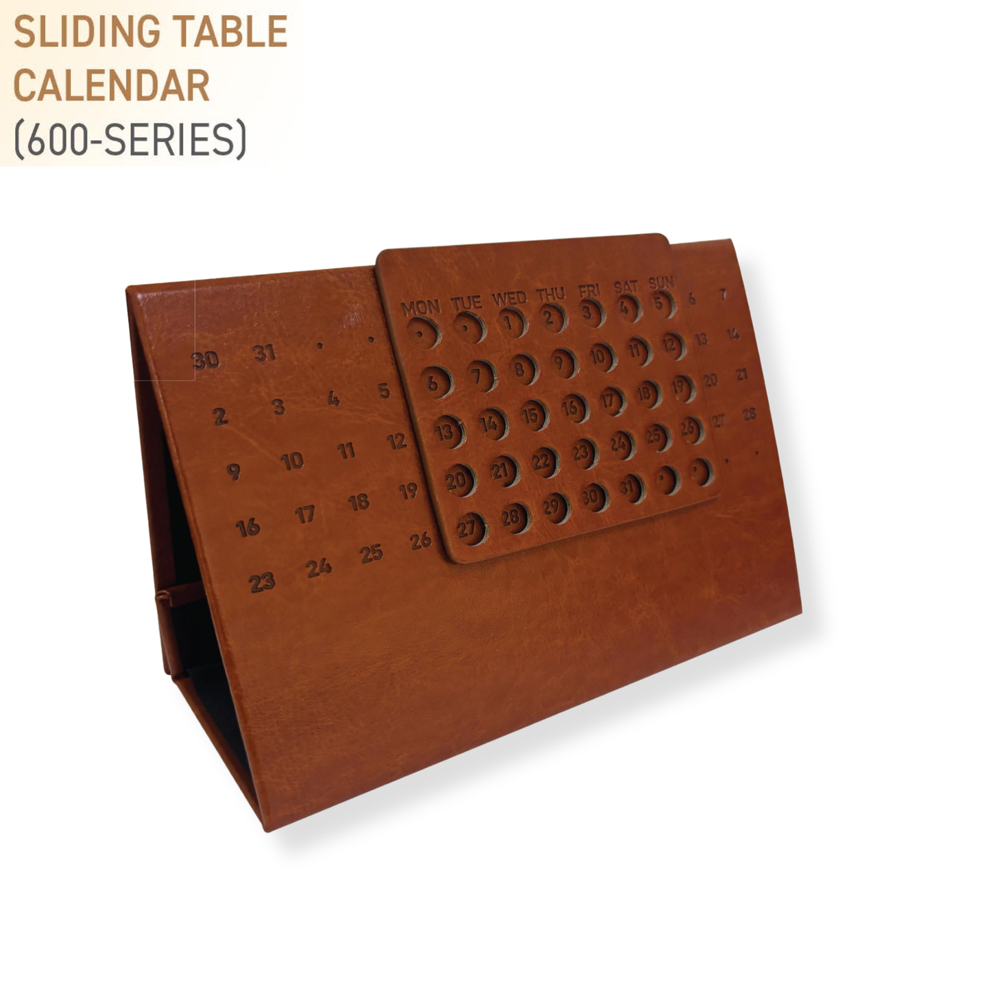 Sliding Table Calendar
