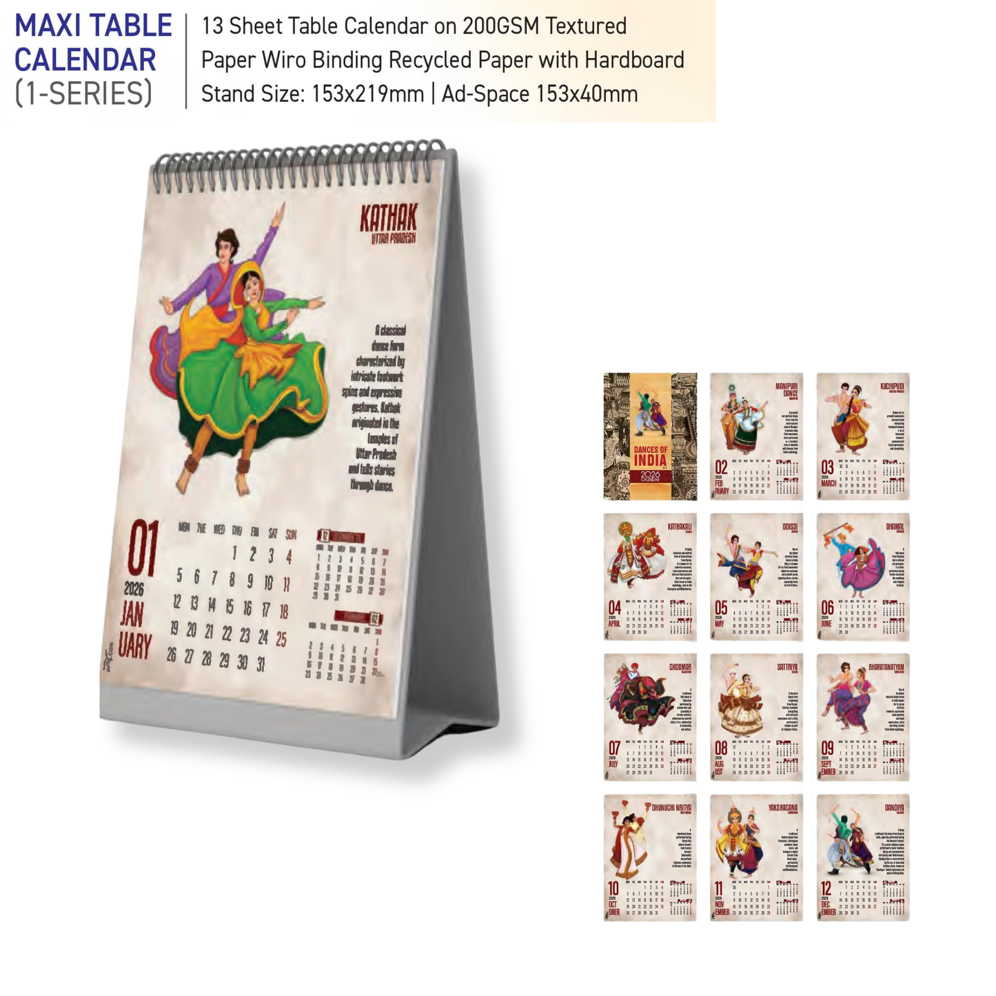 Maxi Table Calendar