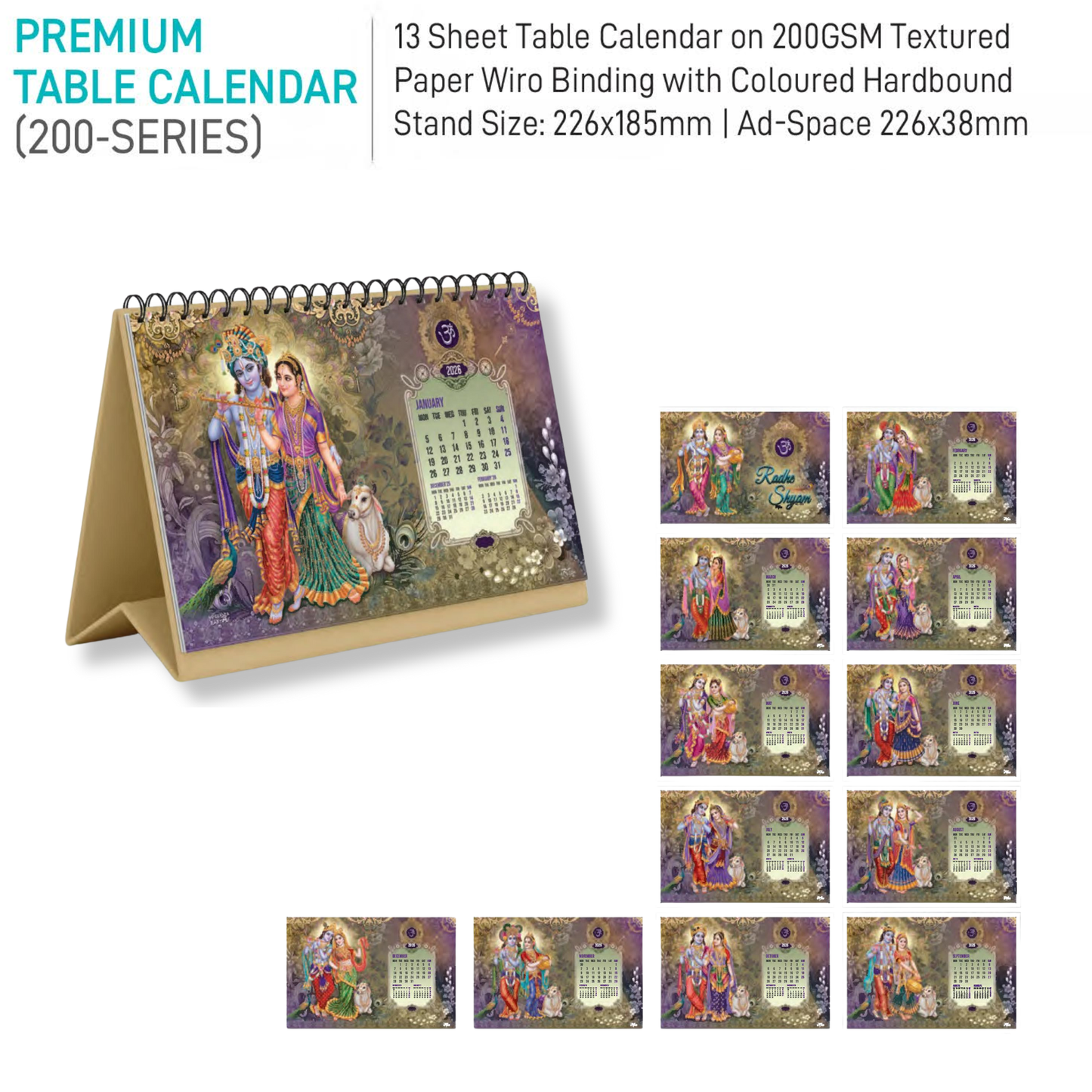 Premium Table Calendar