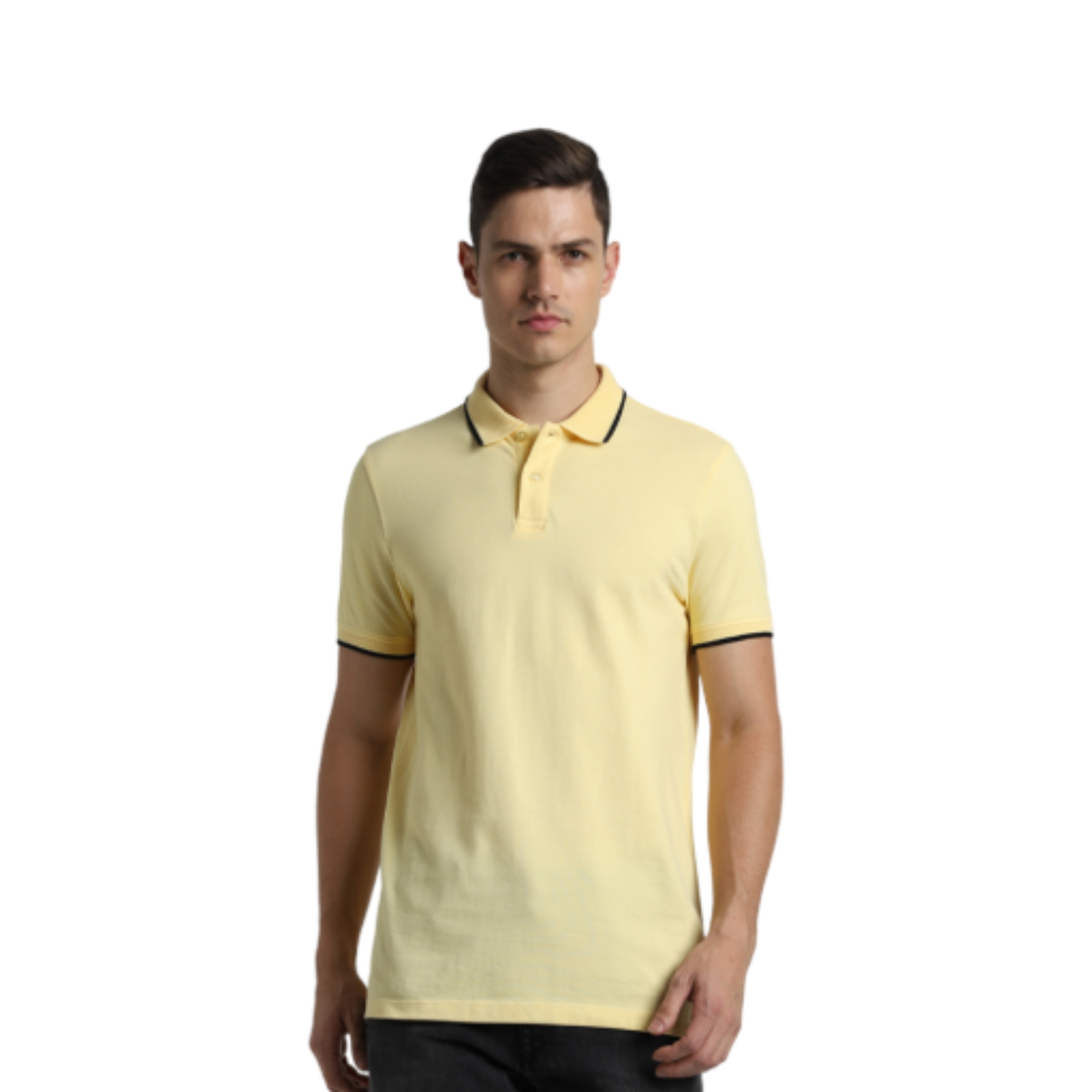 Jack&Jones Jacquard Plain Polo T-shirt