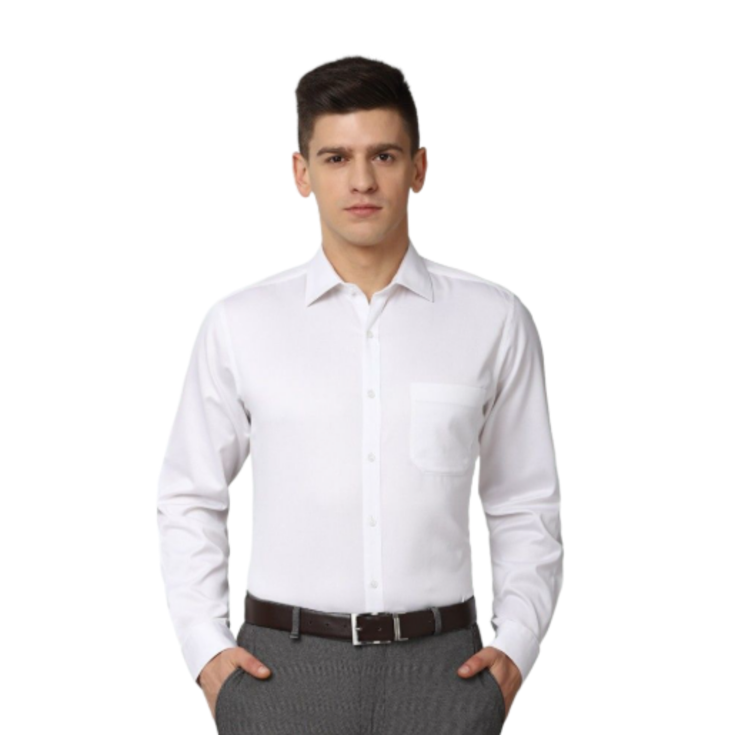Van Heusen 100% Cotton Men's Wrinkle Free Shirt